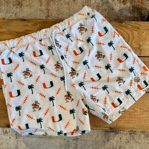 Miami Hurricanes Dyme Lyfe Shorts/ Swim Mens XL (never worn)